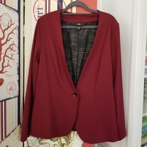 Maroon Mossimo Stretch Blazer